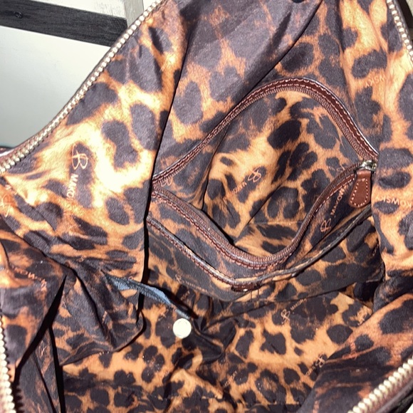 B MAKOWSKY  Leather and Calf Hair HANDBAG - Picture 11 of 13